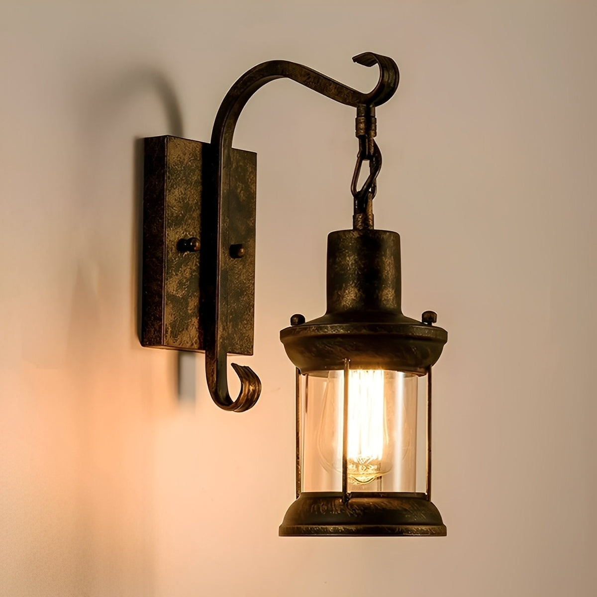 Lukas – Lampe murale en style industriel rétro