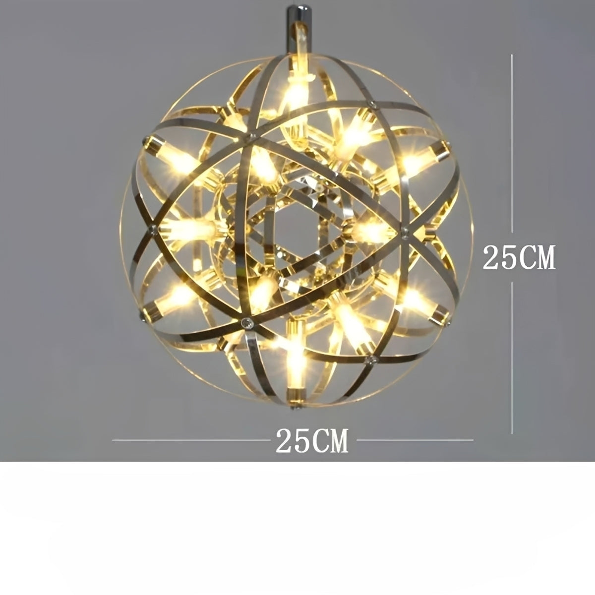 Reina – Lustre design boule LED
