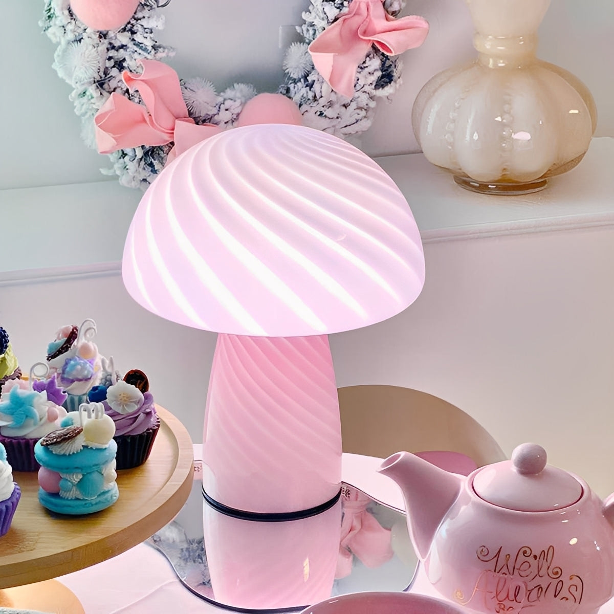 Alba – Lampe de table champignon nordique