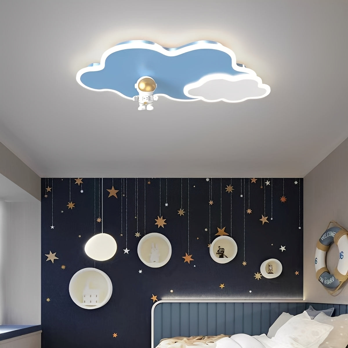 Sorato – Plafonnier Nuages Astronautes