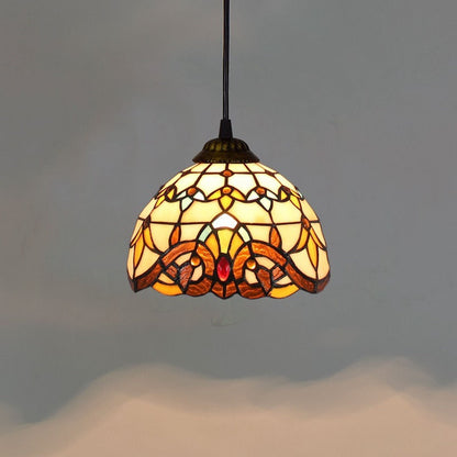 Roku – Lustre Méditerranéen en Verre Coloré