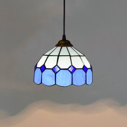 Roku – Lustre Méditerranéen en Verre Coloré