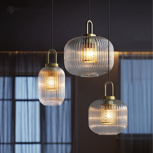 Josh – Lustre en verre nordique
