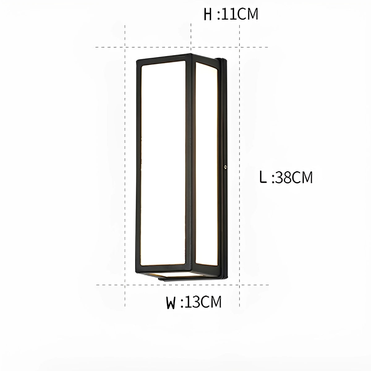 Ogie – Applique murale en aluminium extérieure