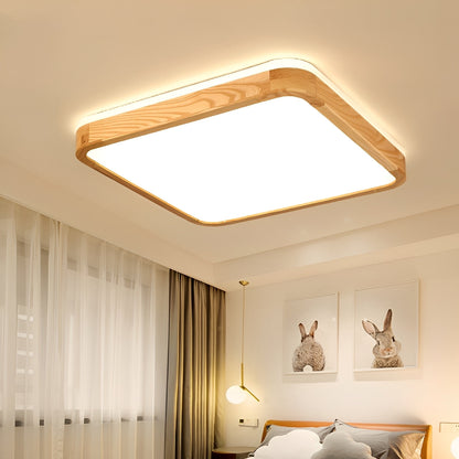 Paulo – Plafonnier LED en bois
