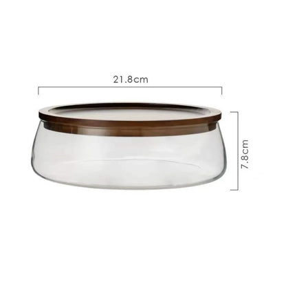 Leon – Ensemble de deux bols en verre fait main