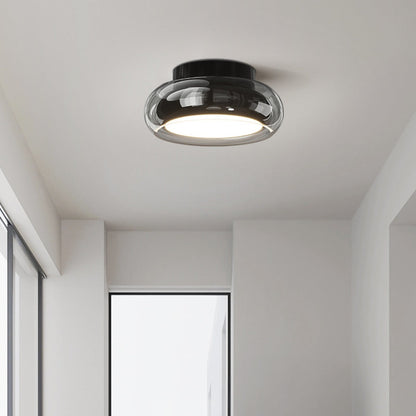 Zendi – Lustre moderne avec abat-jour en verre