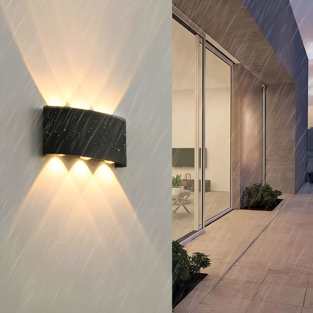 Domesi – Applique Murale Noire Moderne
