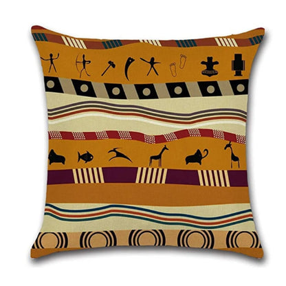 Arkel – Housse de Coussin Abstraite Géométrique