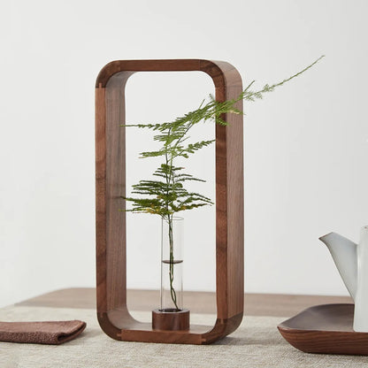 Lea – Vase moderne en tubes de verre