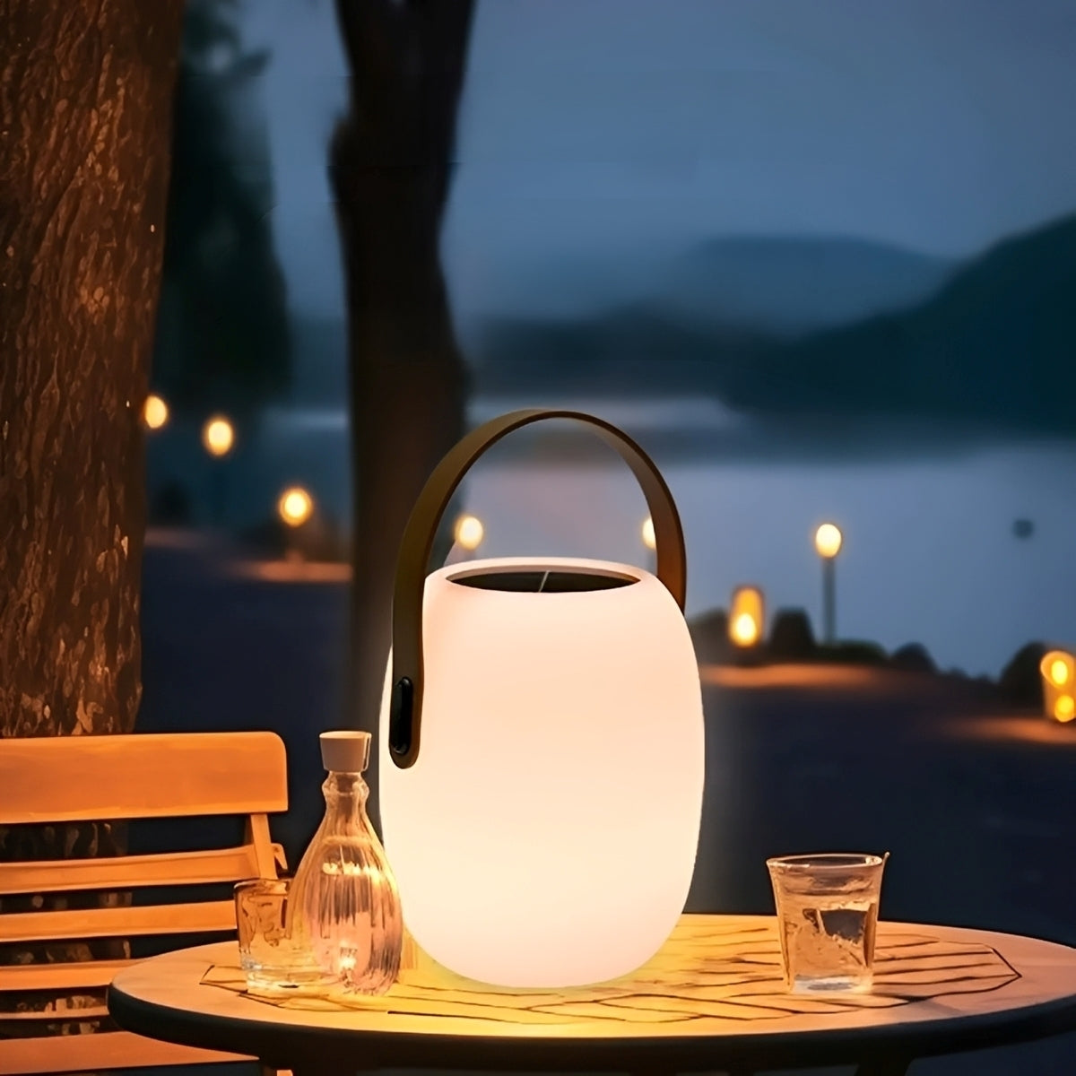 Solin – Lampe de jardin solaire portable