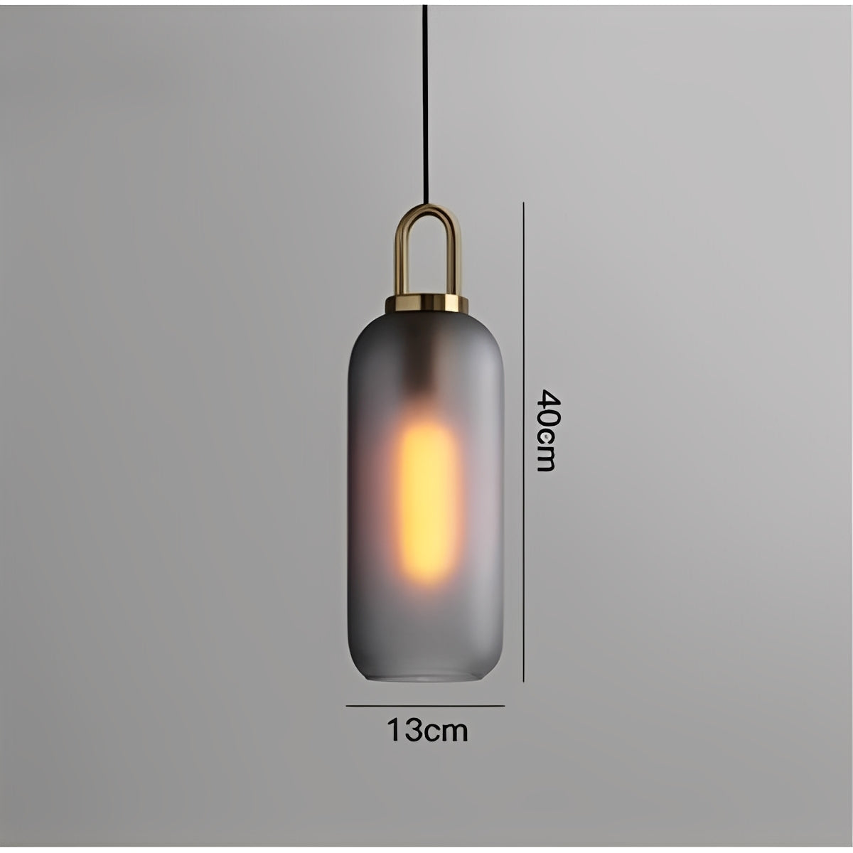 Yoroi – Boule & Cylindre Suspension en Verre