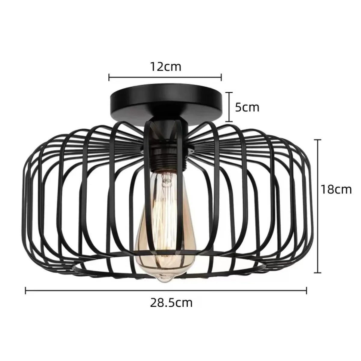 Elvie – Plafonnier rond moderne