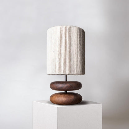 Sza – Lampe de table créative en bois massif
