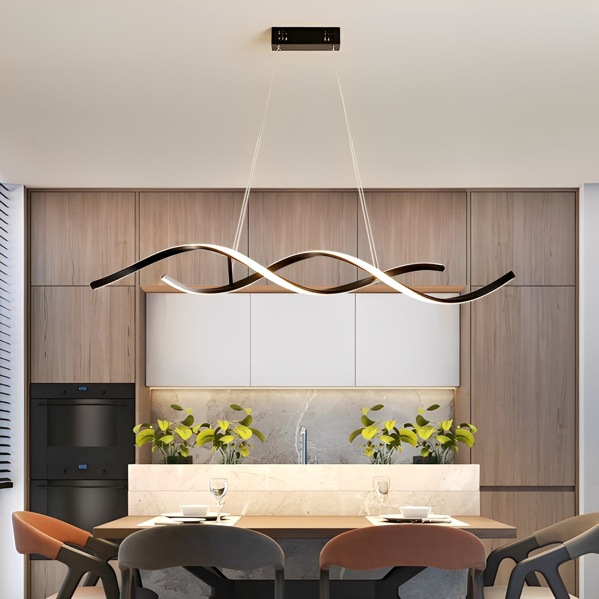 Skandor – Suspension LED scandinave postmoderne