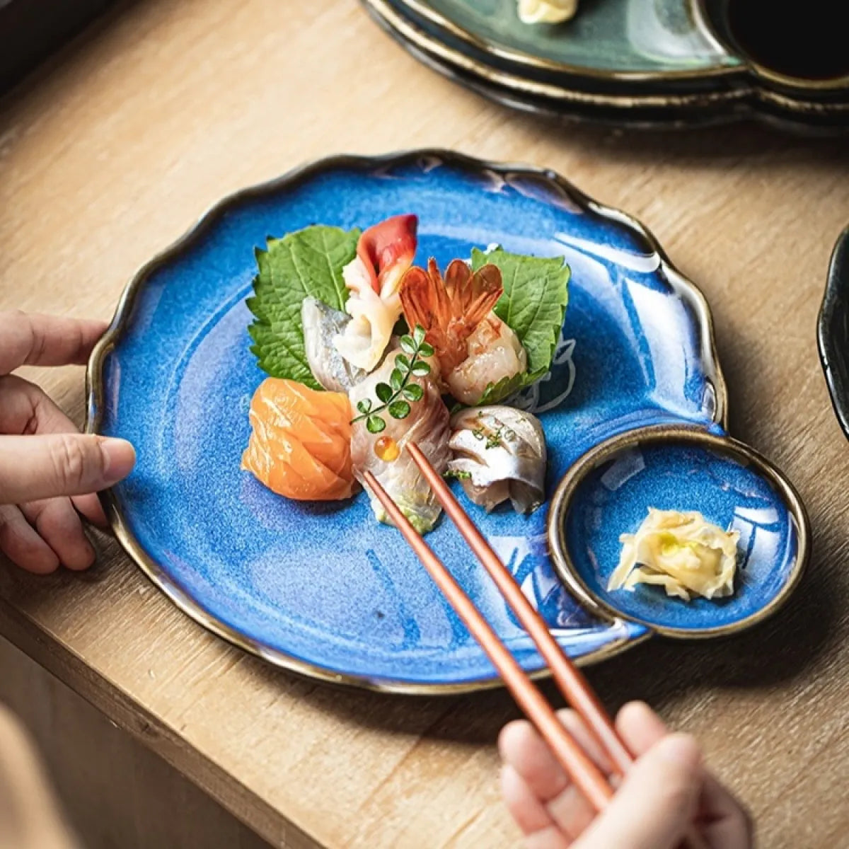 Yumi – Assiette à sashimi inspirée du Japon