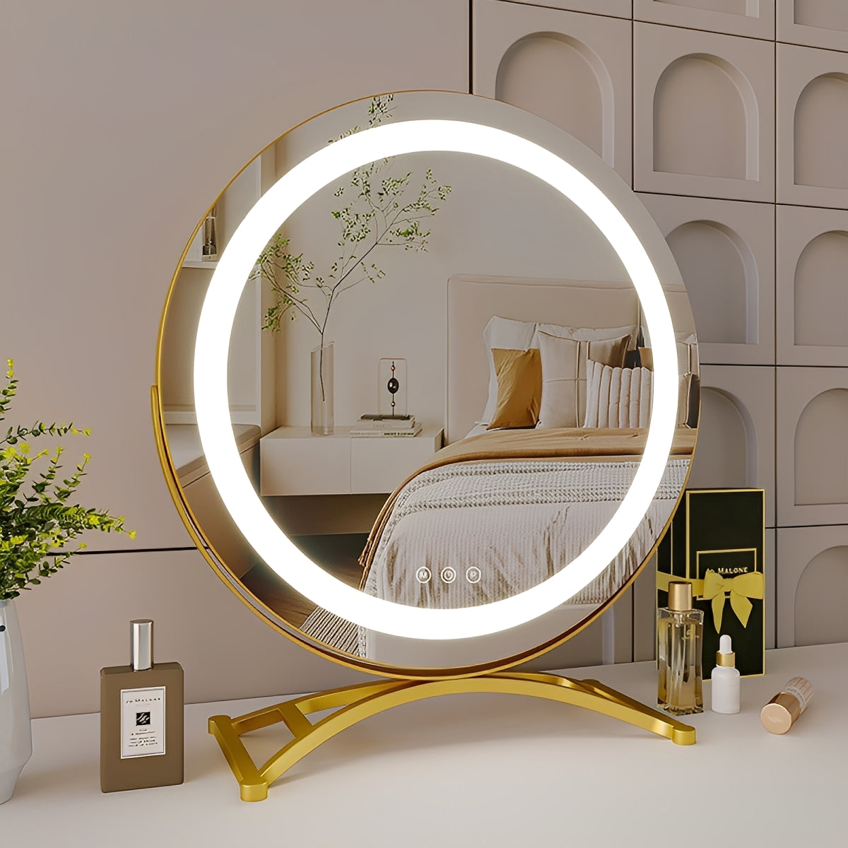 Riva – Miroir de Coiffeuse Rond