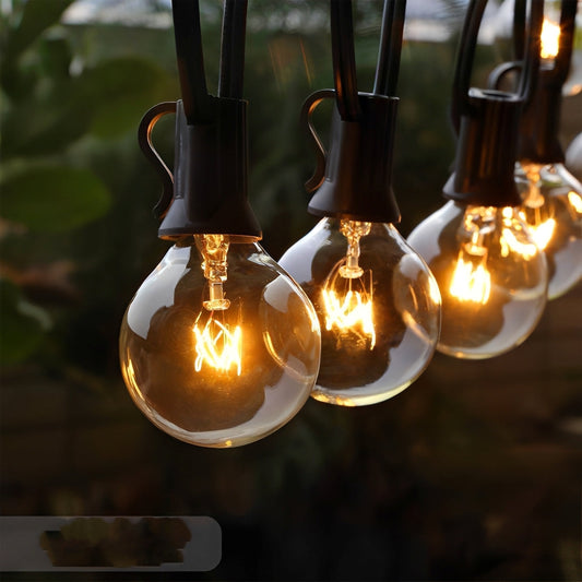Rowan – Guirlande lumineuse G40 avec filaments en tungstène