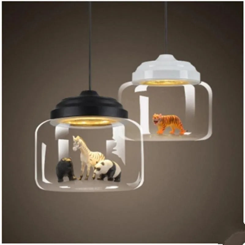 Mochiko – Lampe en verre pour chambre d'enfant