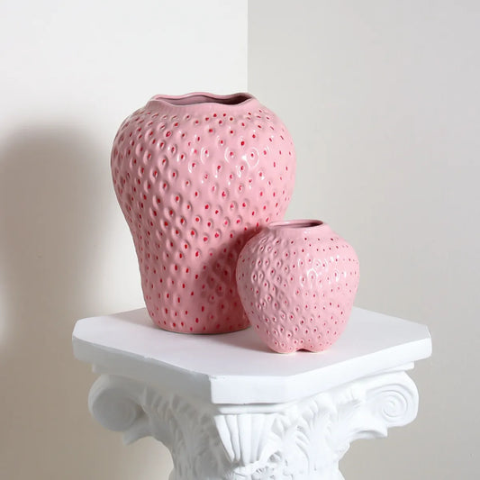 Hannah – Vase décorative Fraise
