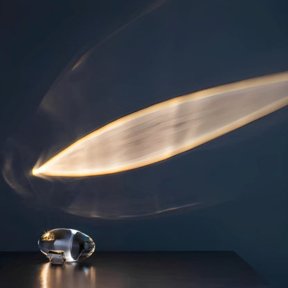 Aureon – Lampe de projection en cristal