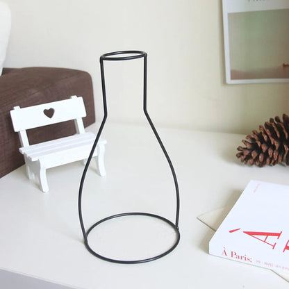 Aven – Vase en fil de fer nordique en fer forgé