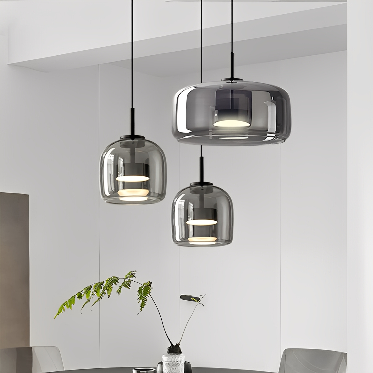 Giulia – Plafonnier en Verre LED Italien
