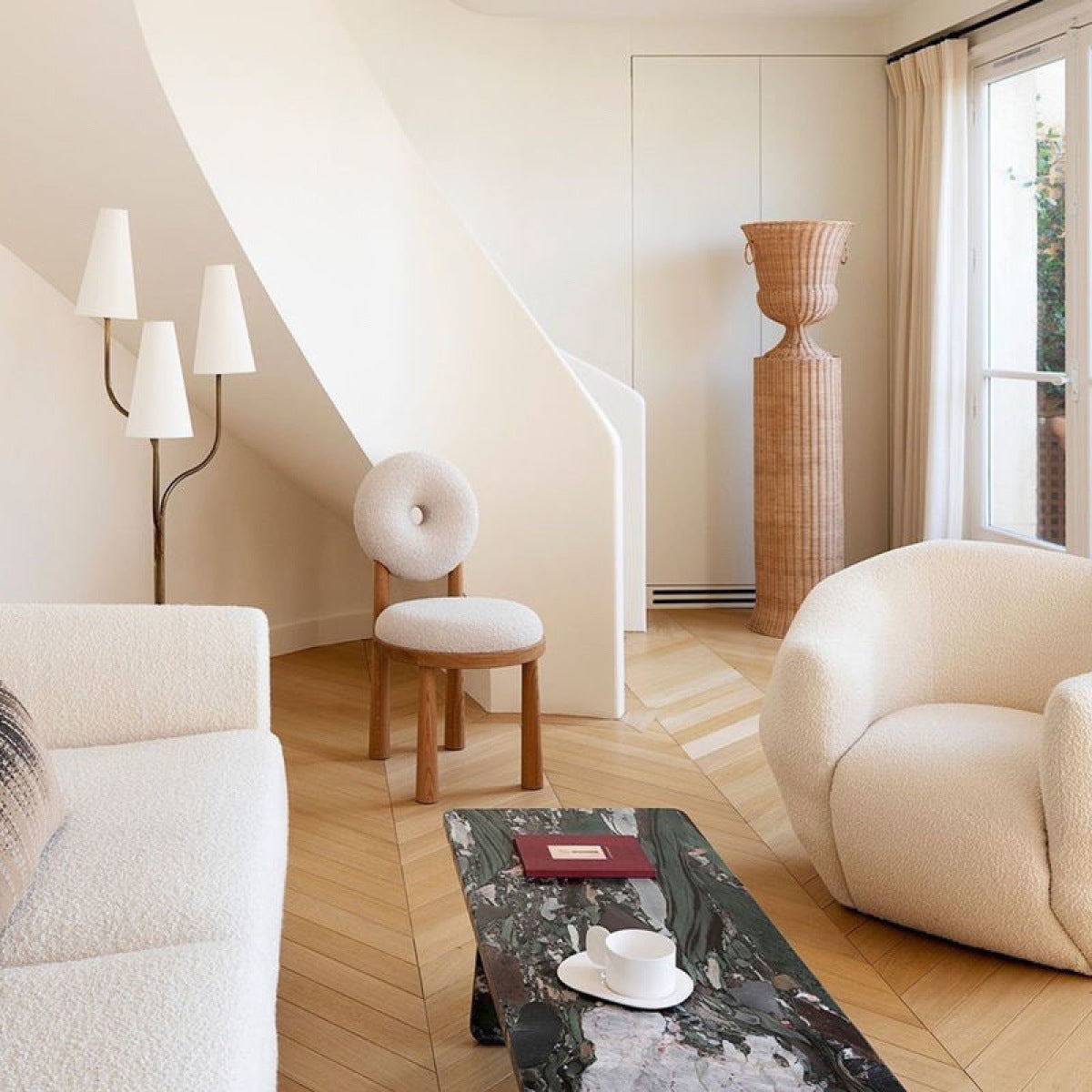 Berber – Chaise en polaire au design nordique