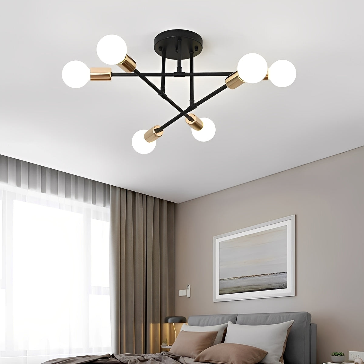 Finn – Lampe de Plafond Industrielle Européenne