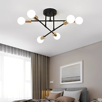 Finn – Lampe de Plafond Industrielle Européenne