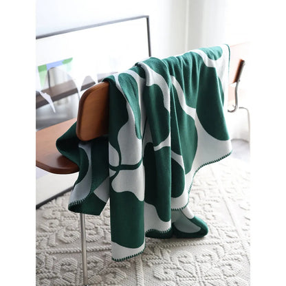 Akemi – Couverture en cachemire jacquard