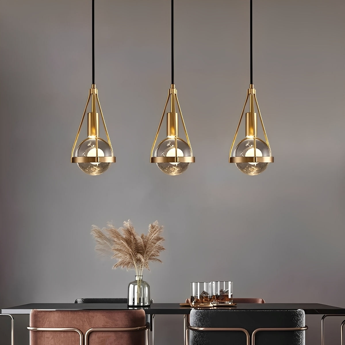 Dean – Lustre Cristal Cuivre