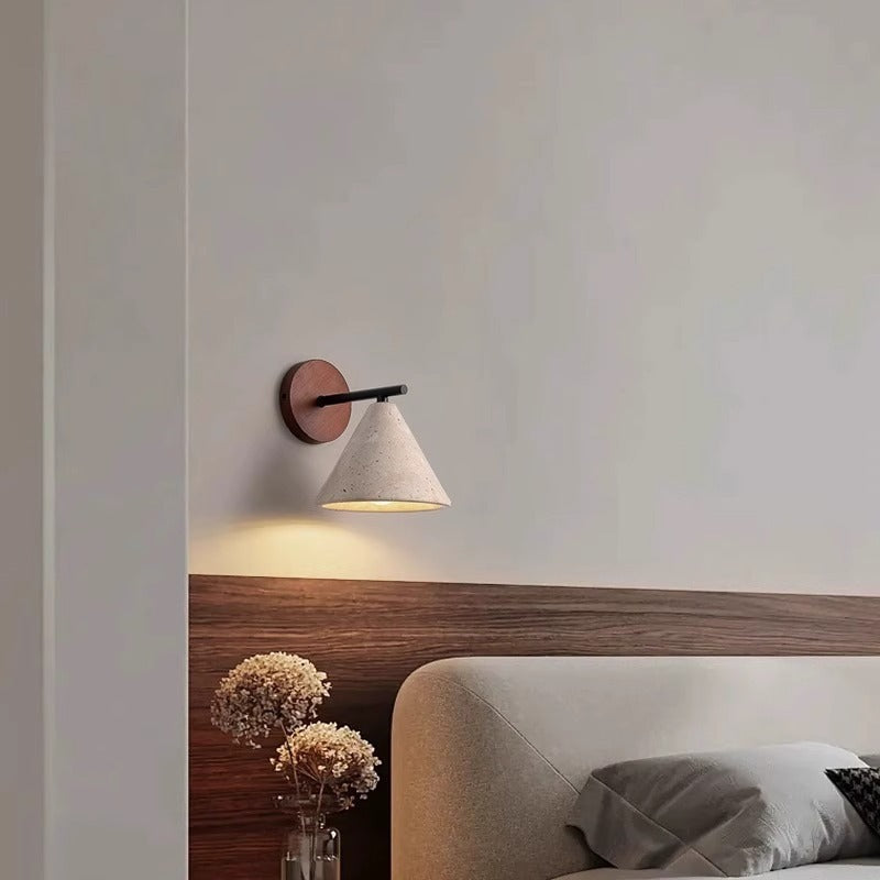 Tavio – Applique Murale Wabi-Sabi en Travertin