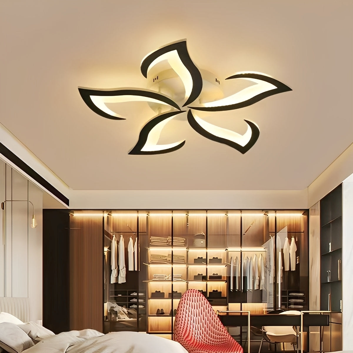 Mori – Plafonnier LED en forme de fleur