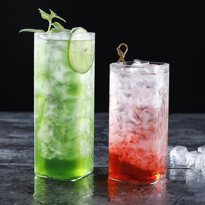 Jacob – Verre à cocktail jus bulles carré léger