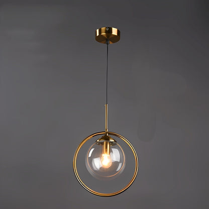 Elvara – Suspension en verre avec lumière unique