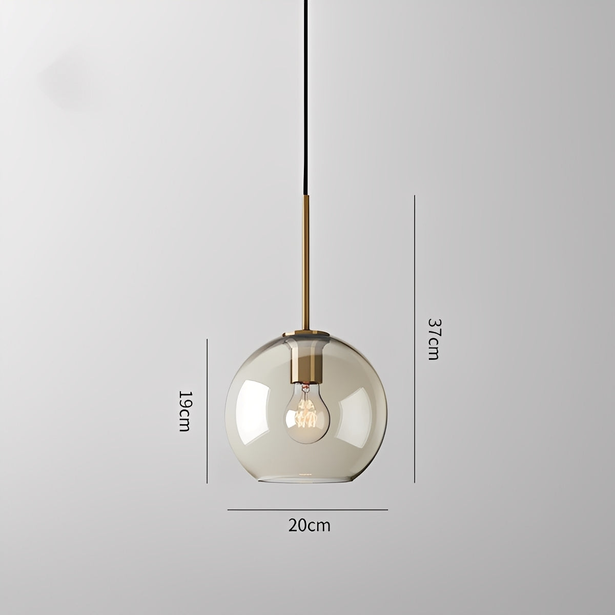 Felix – Luxe Lumière Suspension en Verre
