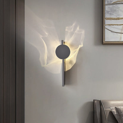 Miyoko – Applique Murale Moderne Ondulée en Acier Inoxydable