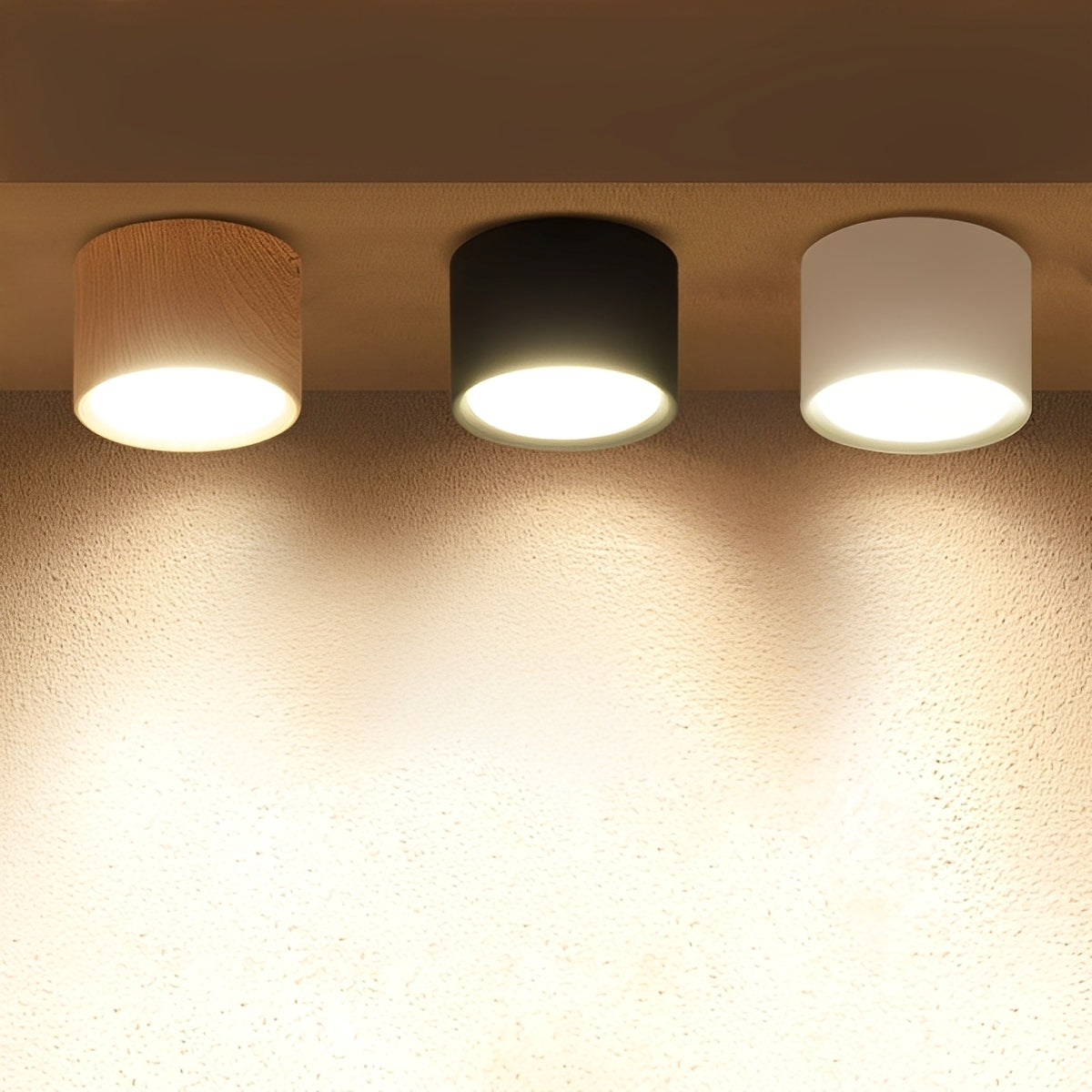 Norex – Lampe de plafond LED en surface
