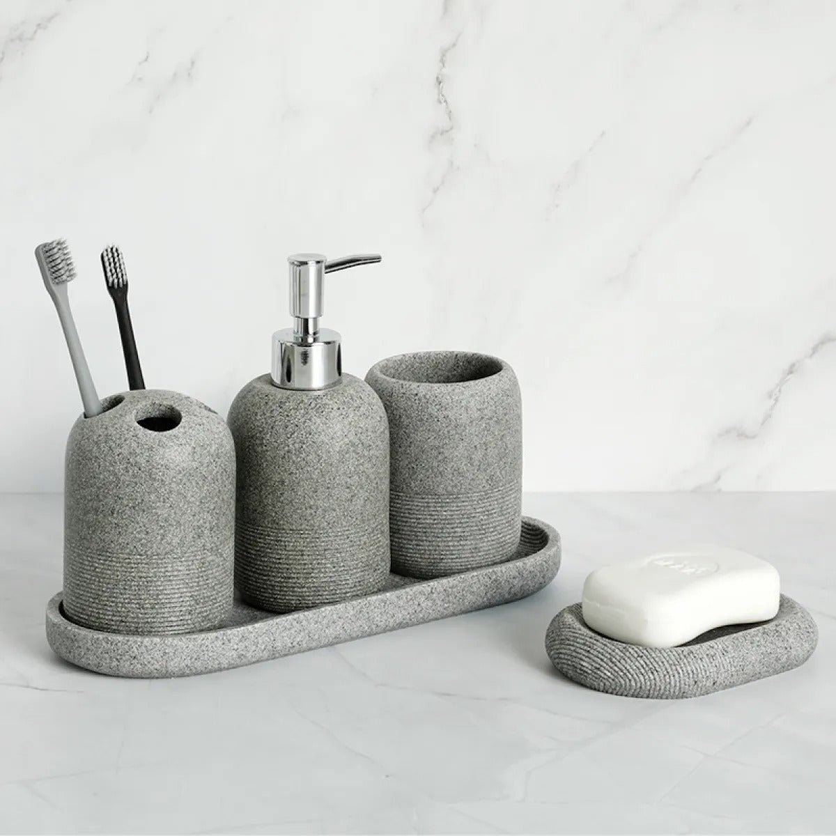 Avenor – Ensemble de salle de bain en résine