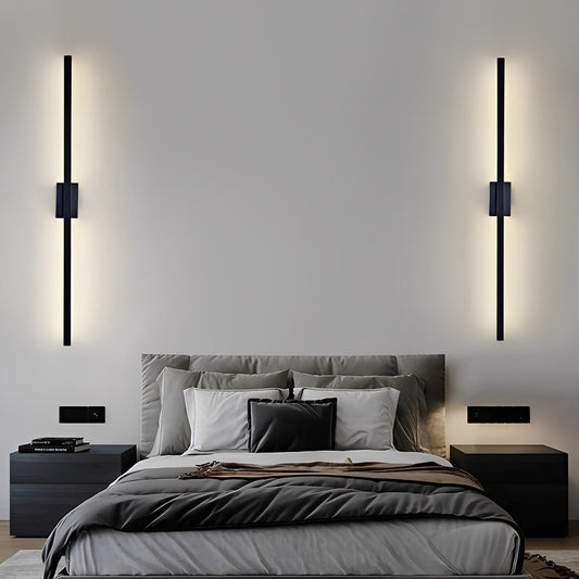 Yela – Applique Murale Minimaliste à Barres Lumineuses