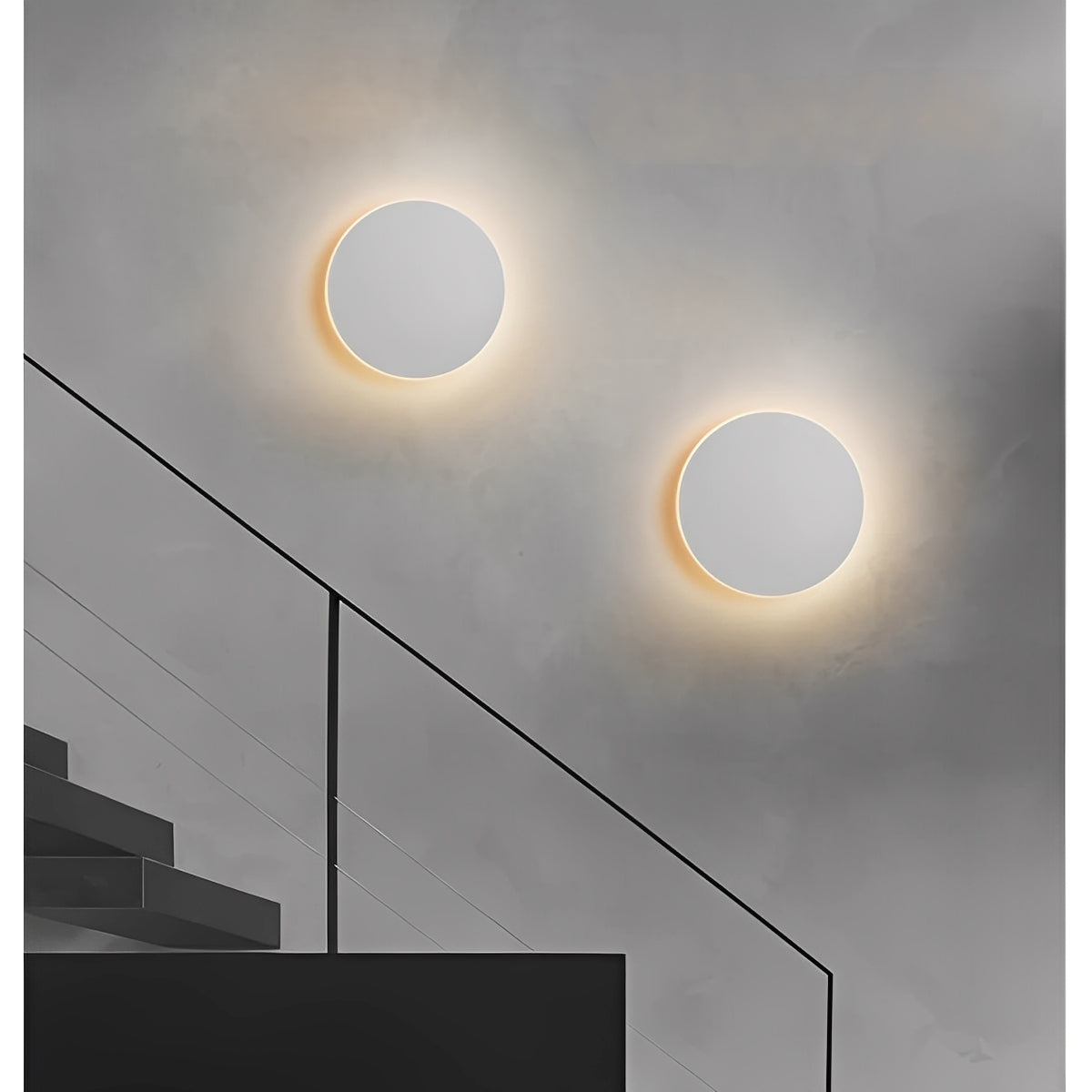 Lunor – Lampe murale LED ronde