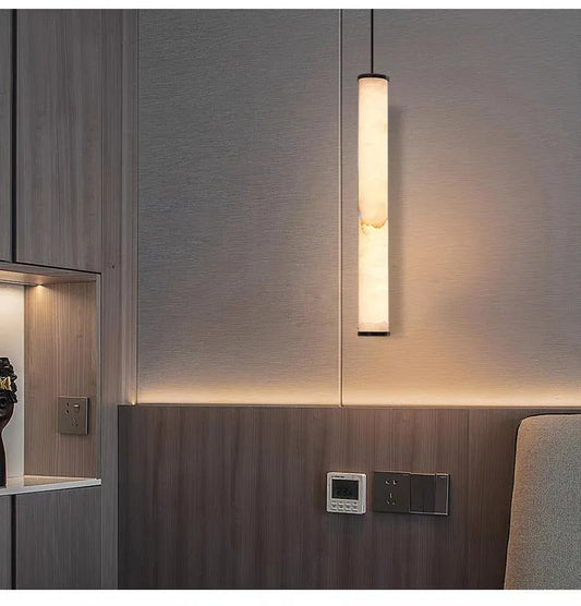 Kim – Lampe Suspendue Nordic avec Marbre