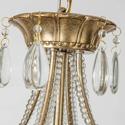 Janella – Lustre en cristal antique