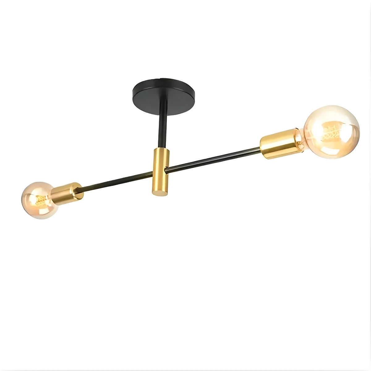 Orvian – Lampe de plafond en fer forgé personnalisée