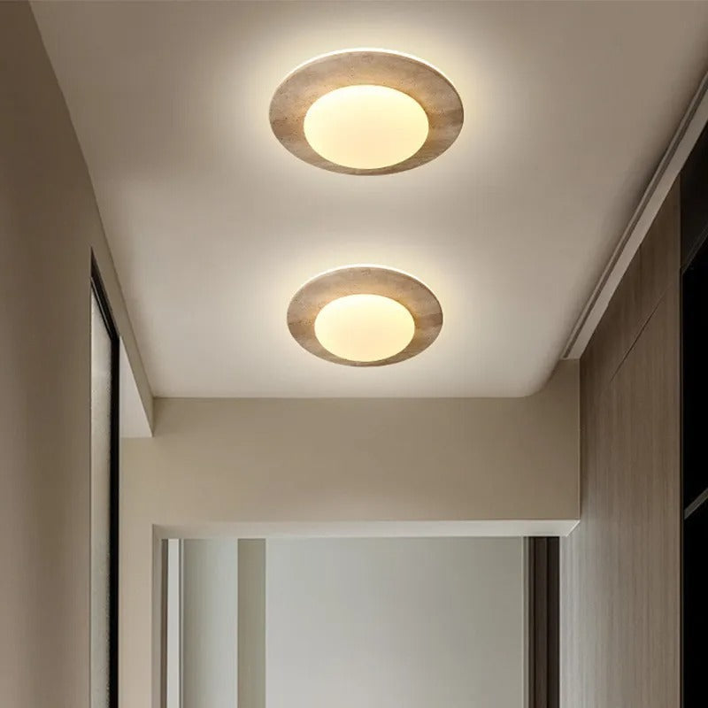 Aiko – Lampe de plafond japonaise en verre