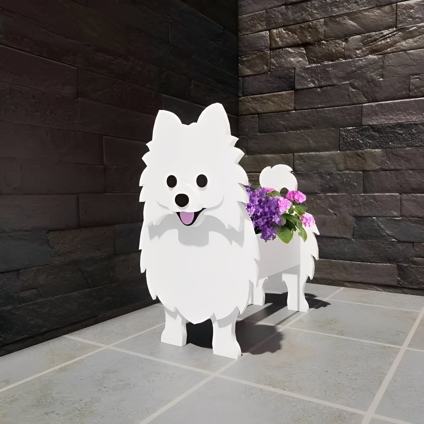 Fifi – Mignon Chien en PVC Pot de Fleurs