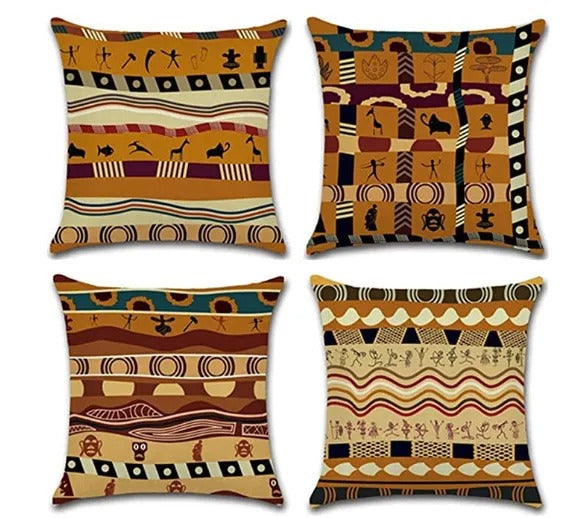 Arkel – Housse de Coussin Abstraite Géométrique