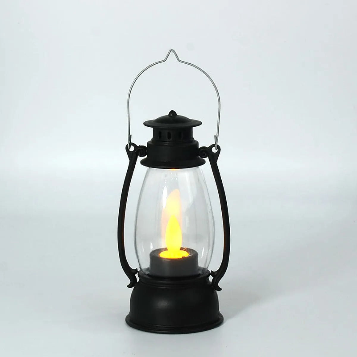 Yareli – Lampe de Nuit Rétro Portable avec Flamme Oscillante