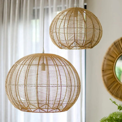Aiko – Suspension en rotin Zen japonaise
